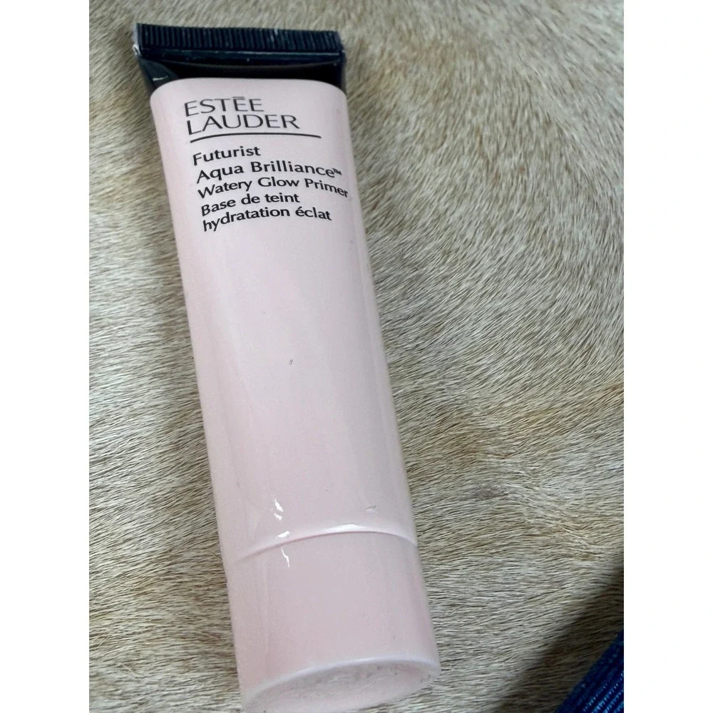 New Estee Lauder Futurist Aqua Brilliance Watery Glow Primer 0.5oz 15ml Travel